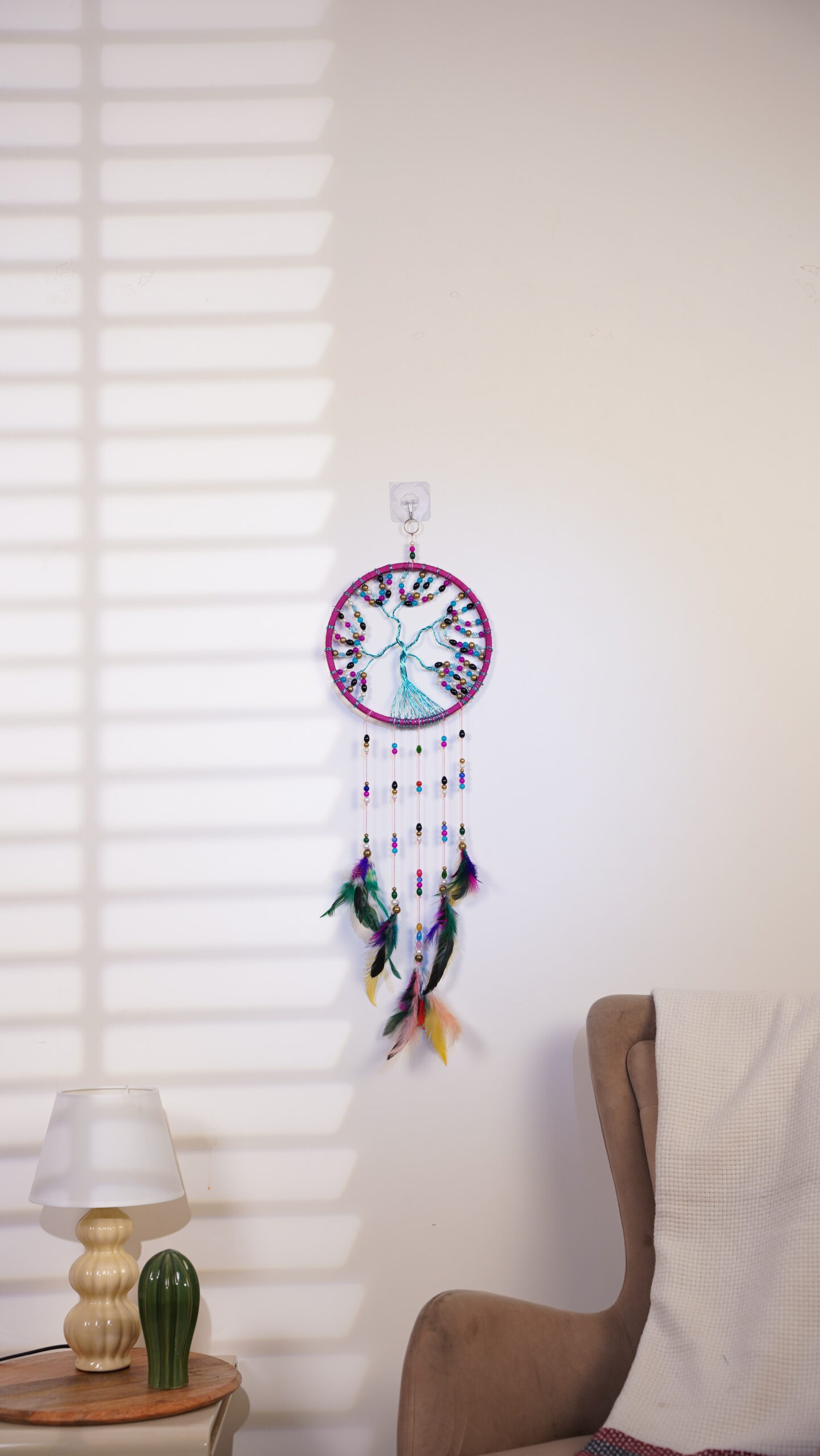 Nature-Inspired Tree Dream Catcher for a Peaceful Sleep